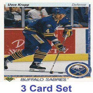Uwe Krupp Hockey Card Collection